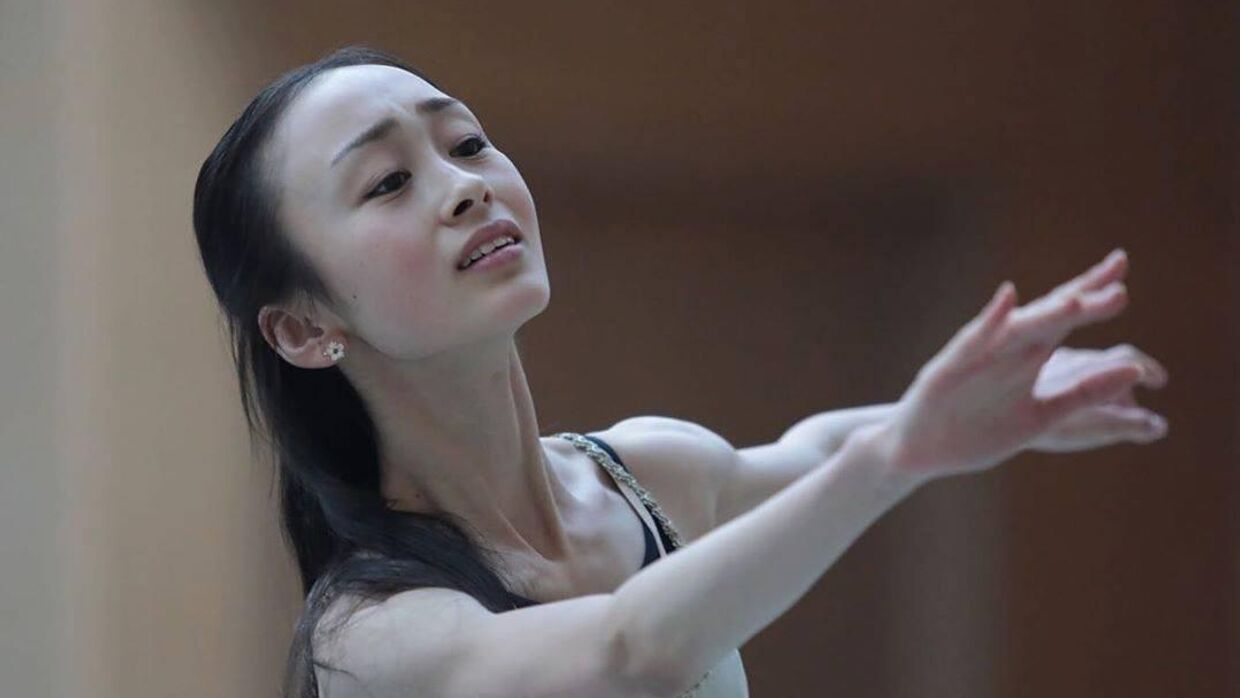 Японская балерина Нагахиса Мэй на сцене Мариинского театра (фото из соцсетей)