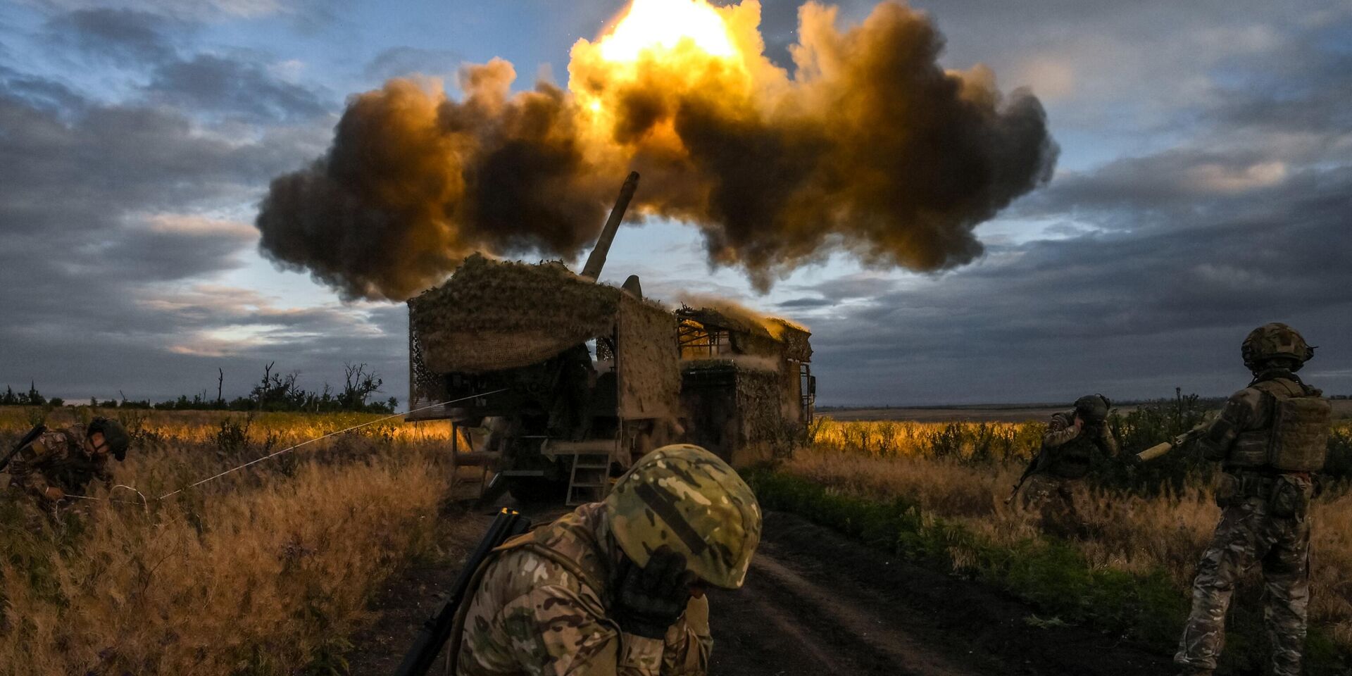 Боевая работа артиллеристов группировки войск Центр на Красноармейском направлении СВО - ИноСМИ, 1920, 04.09.2025