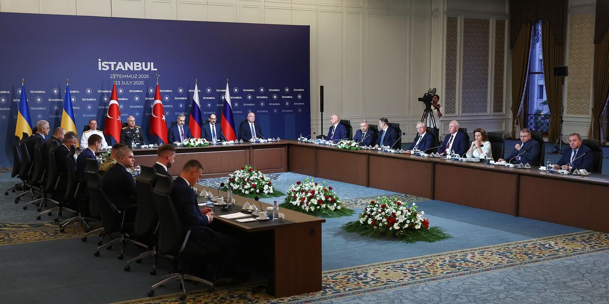 Третий раунд переговоров России и Украины