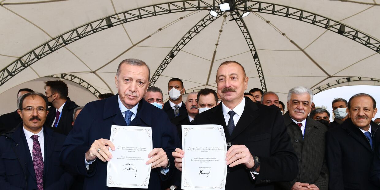 Визит президента Турции Р. Эрдогана в Азербайджан