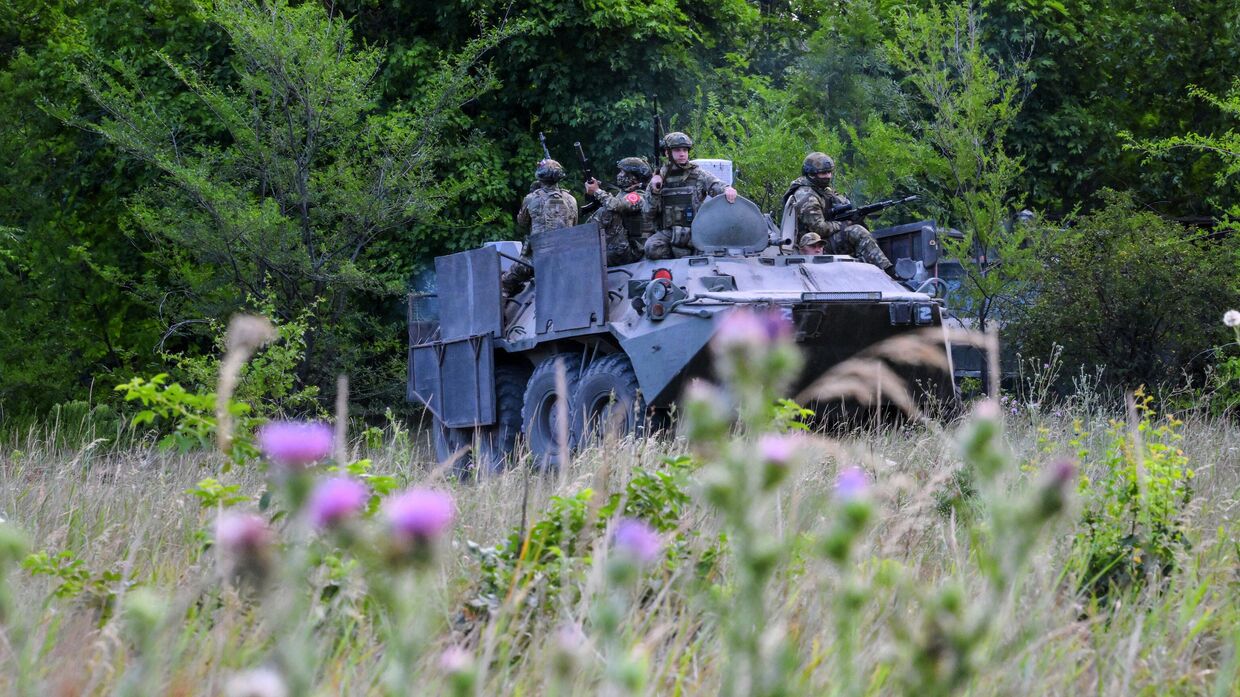 ТОС-2 Тосочка группировки войск Центр на Красноармейском направлении в ДНР