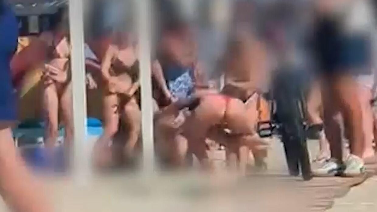 Украинки показали свое истинное лицо в драке на пляже