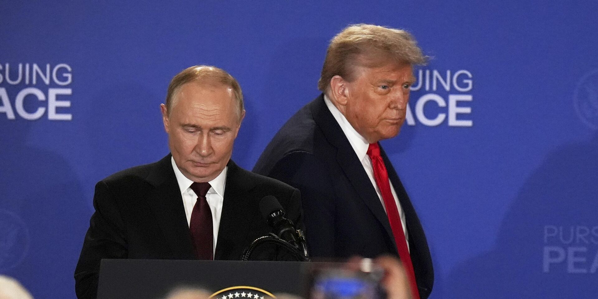 Пресс-конференция Путина и Трампа в Анкоридже - ИноСМИ, 1920, 18.08.2025