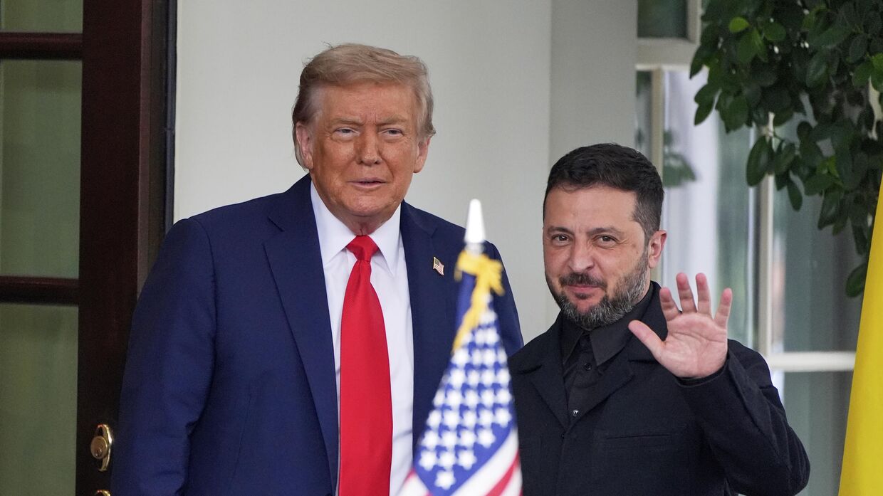 Трамп и Зеленский