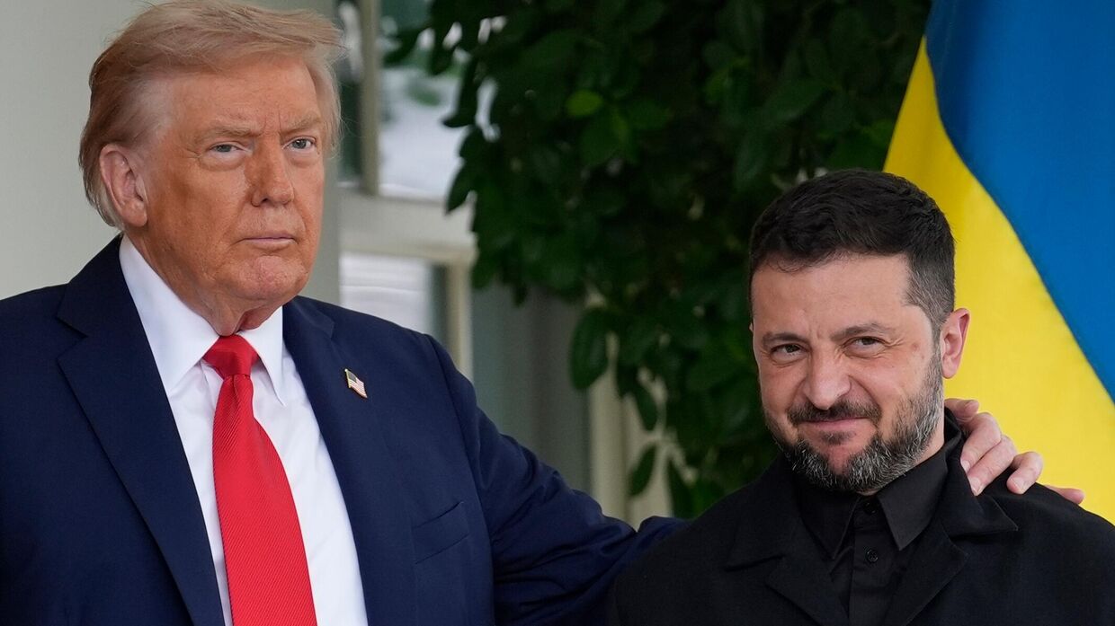 Зеленский прибыл в Белый дом на встречу с президентом США Трампом