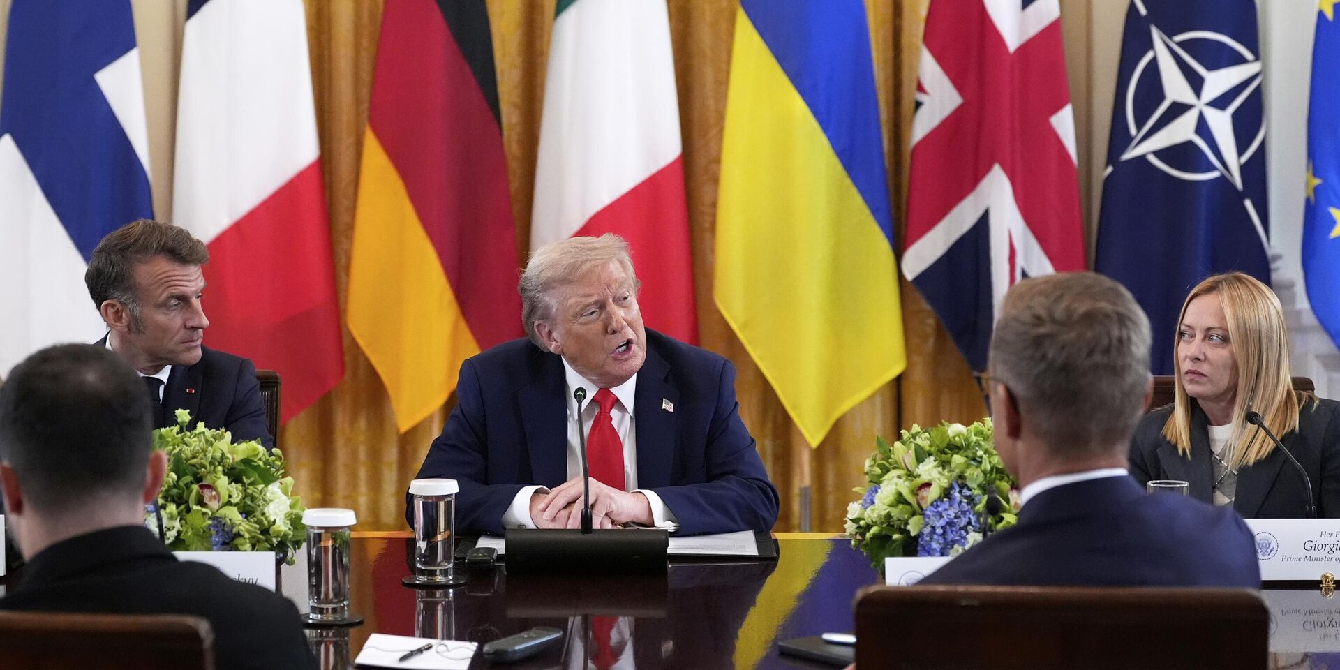 Дональд Трамп и европейские лидеры - ИноСМИ, 1920, 03.09.2025