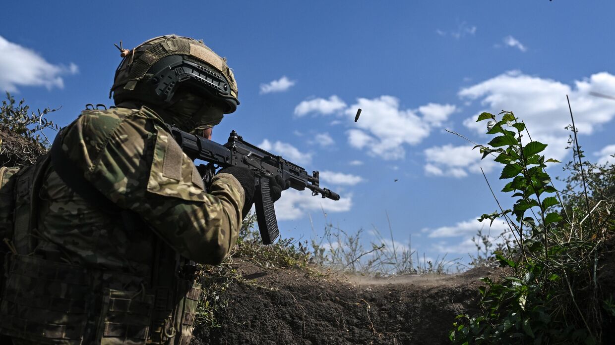 Боевая подготовка военнослужащих бригады Север