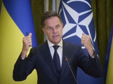 Генеральный секретарь НАТО Марк Рютте Генеральный секретарь НАТО Марк Рютте