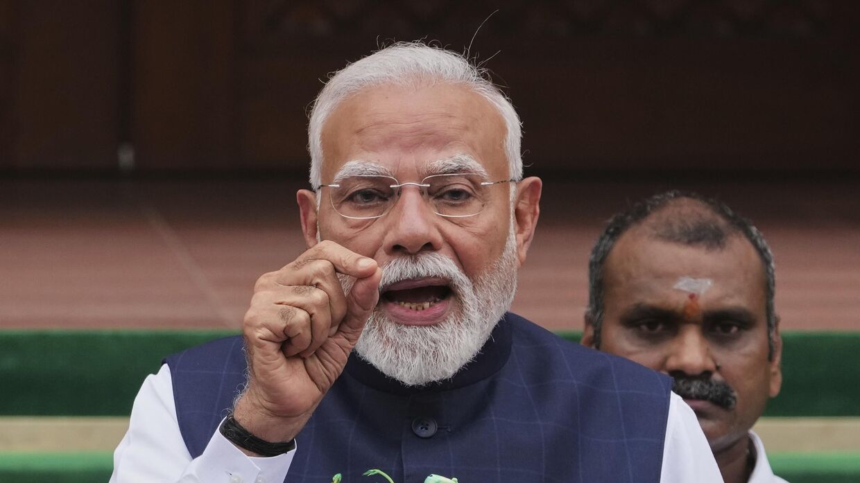 Премьер-министр Индии Нарендра Моди