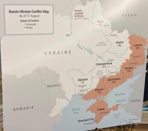 Карта 1. Карта Трампа со встречи в Овальном кабинете.