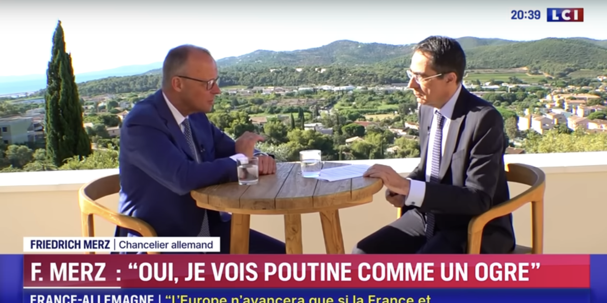 Интервью Мерца каналу LCI