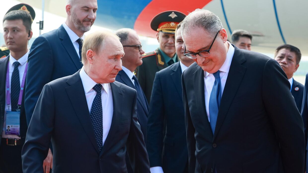 Официальный визит президента Владимира Путина в КНР