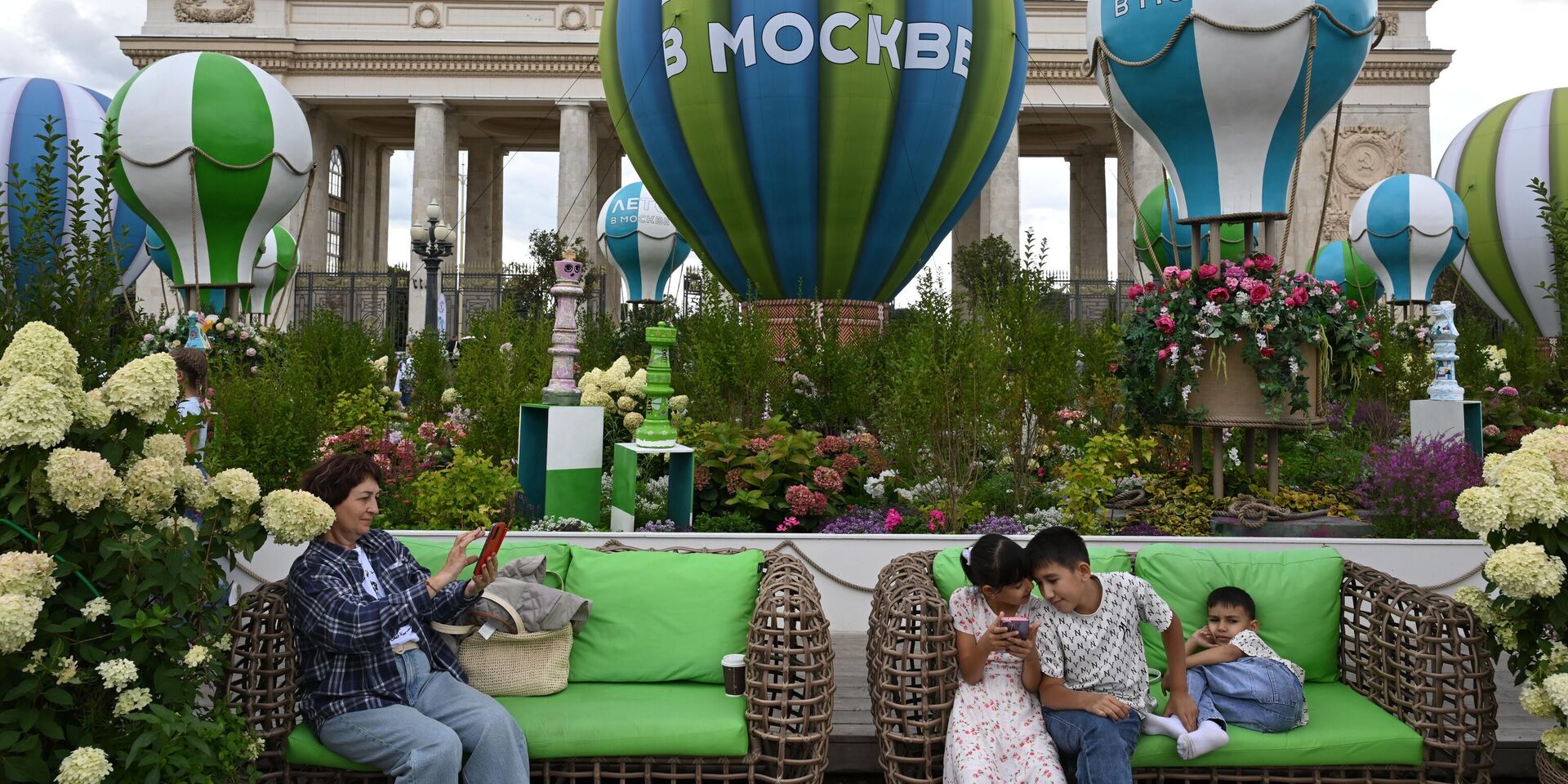 Лето в Москве. Центральный парк культуры и отдыха имени М. Горького - ИноСМИ, 1920, 31.08.2025