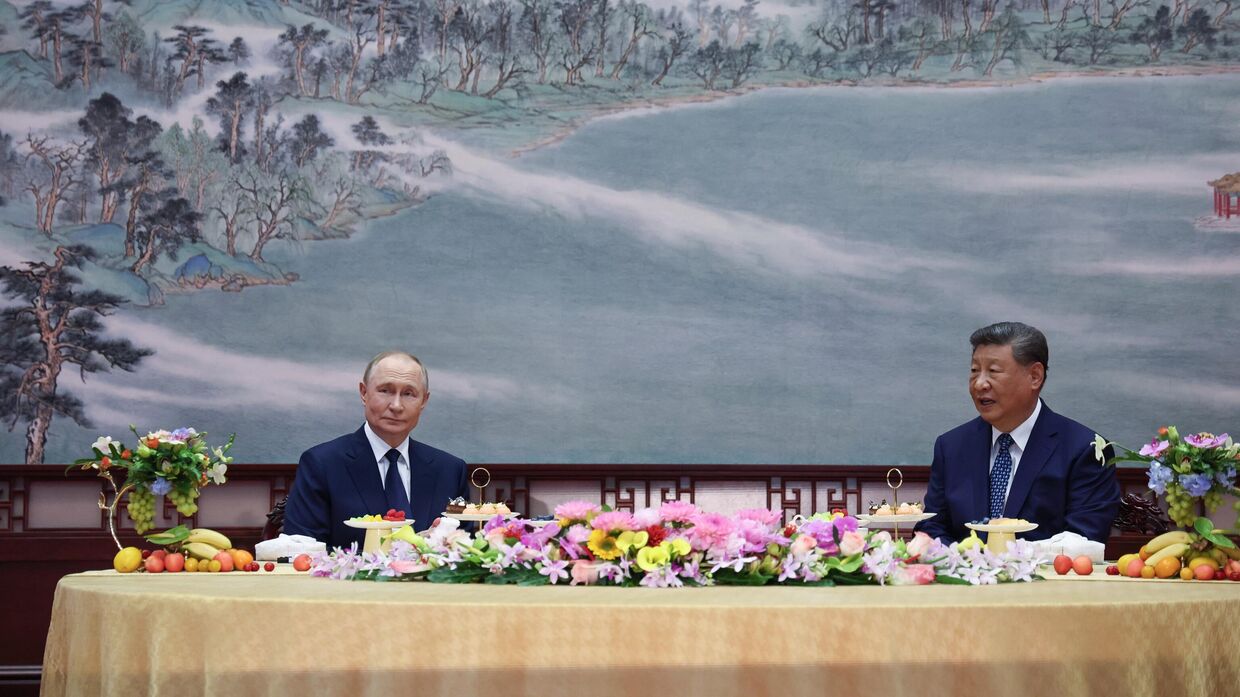 Официальный визит президента Владимира Путина в Китай