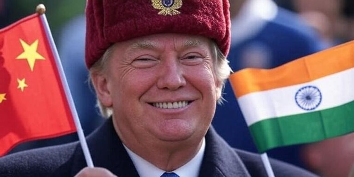 Трамп Индия Китай
