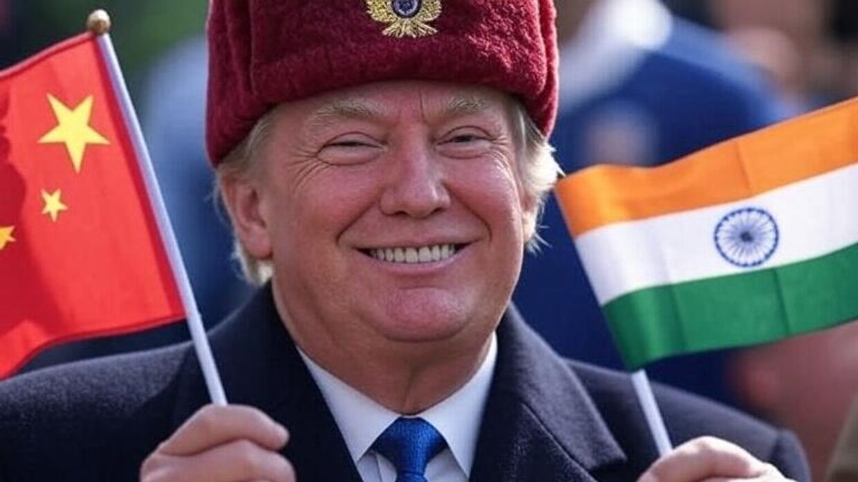 Трамп Индия Китай