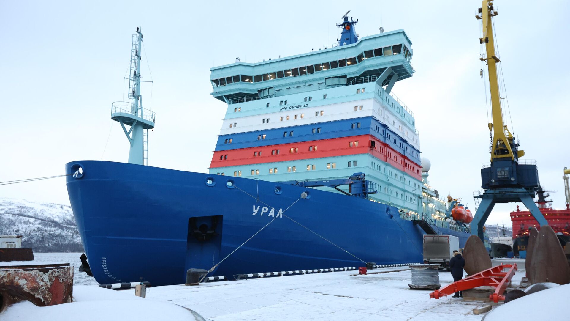 Ледокол Урал в Мурманске - ИноСМИ, 1920, 09.09.2025