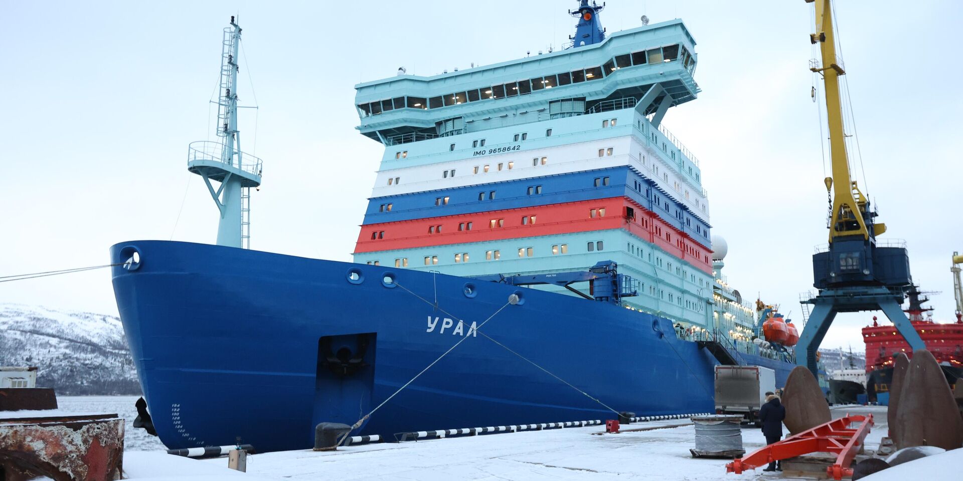 Ледокол Урал в Мурманске - ИноСМИ, 1920, 09.09.2025
