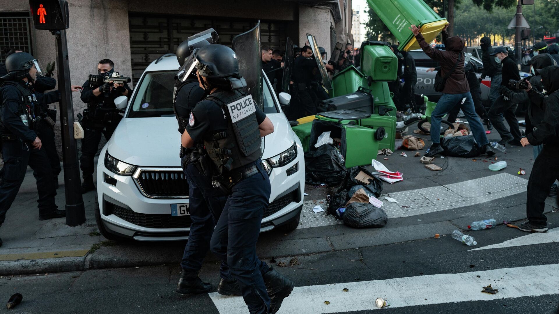 Беспорядки в Париже, Франция - ИноСМИ, 1920, 22.09.2025