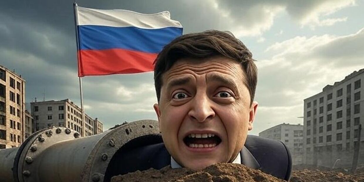 Зеленский и труба