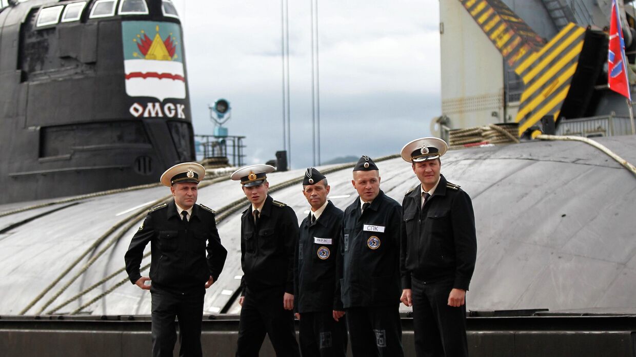 База 16-й Краснознаменной эскадры подводных лодок ТОФ в Вилючинске