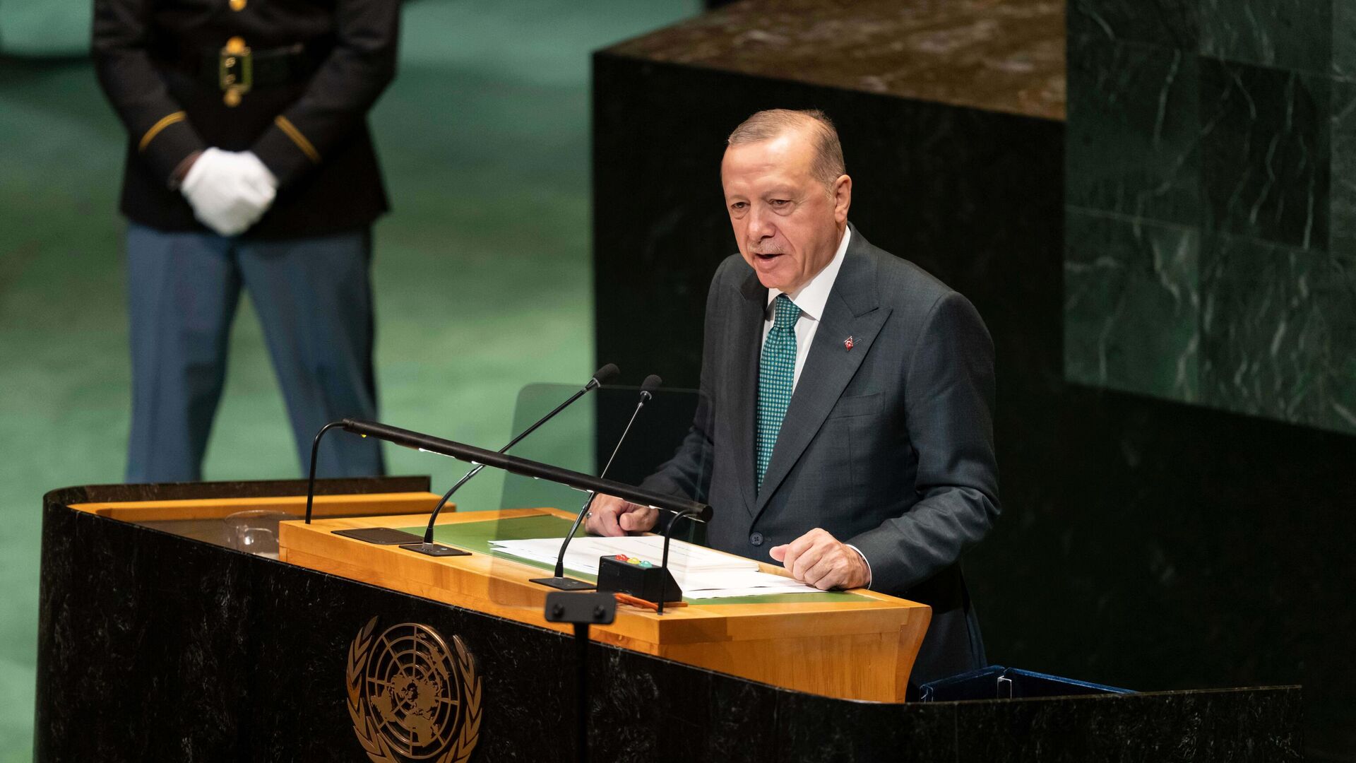 Эрдоган на ГА ООН - ИноСМИ, 1920, 23.09.2025