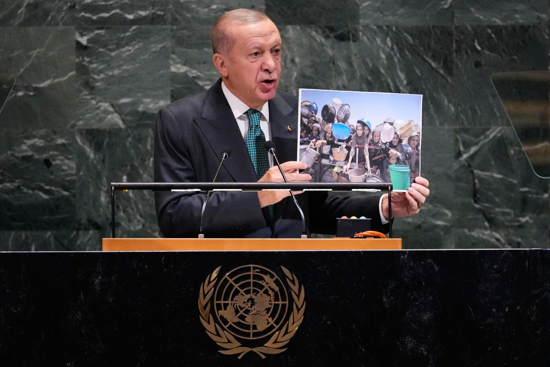 Эрдоган на Генассамблее ООН - ИноСМИ, 1920, 23.09.2025
