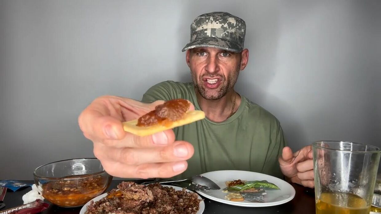 Это будет есть Шойгу. Американец честно оценил еду от Пригожина