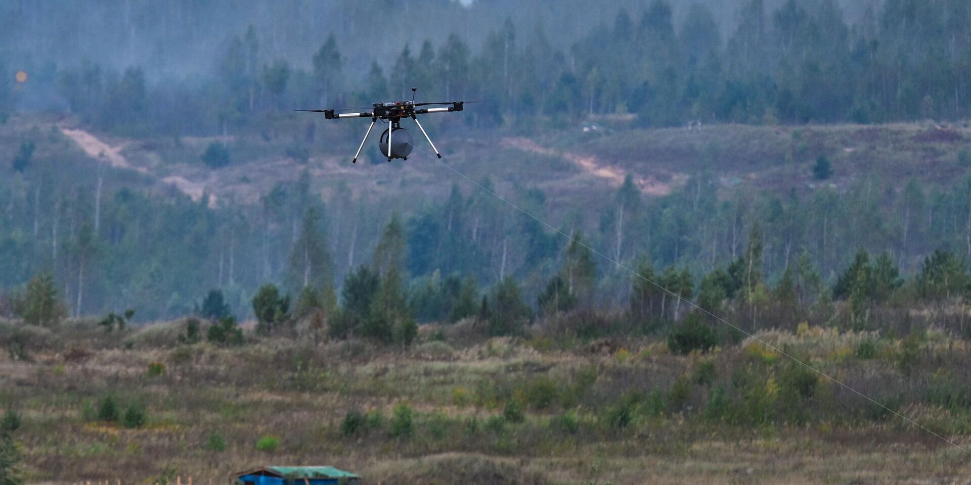 Загадочный летательный объект запечатлен на видео: Россия, вероятно, использует новый беспилотник с кольцевым крылом