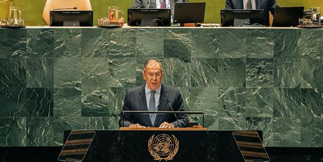 Выступление Сергея Лаврова на Генеральной Ассамблее ООН в Нью-Йорке