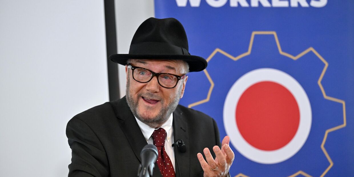 Лидер Рабочей партии Великобритании Джордж Гэллоуэй