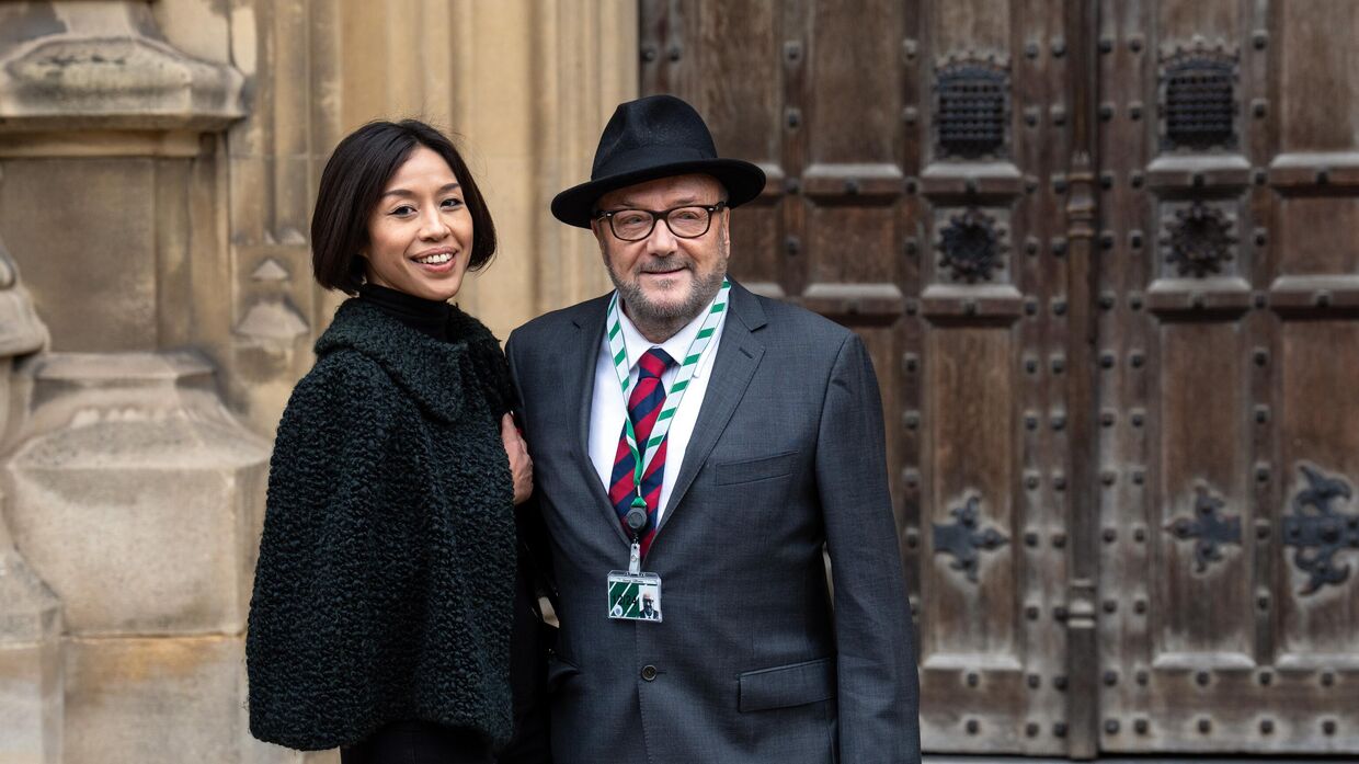 Джордж Гэллоуэй с супругой Путри Гаятри Пертиви