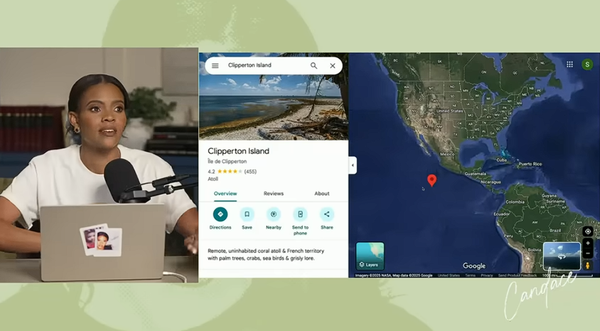 О. Клиппертон, кадр из видео