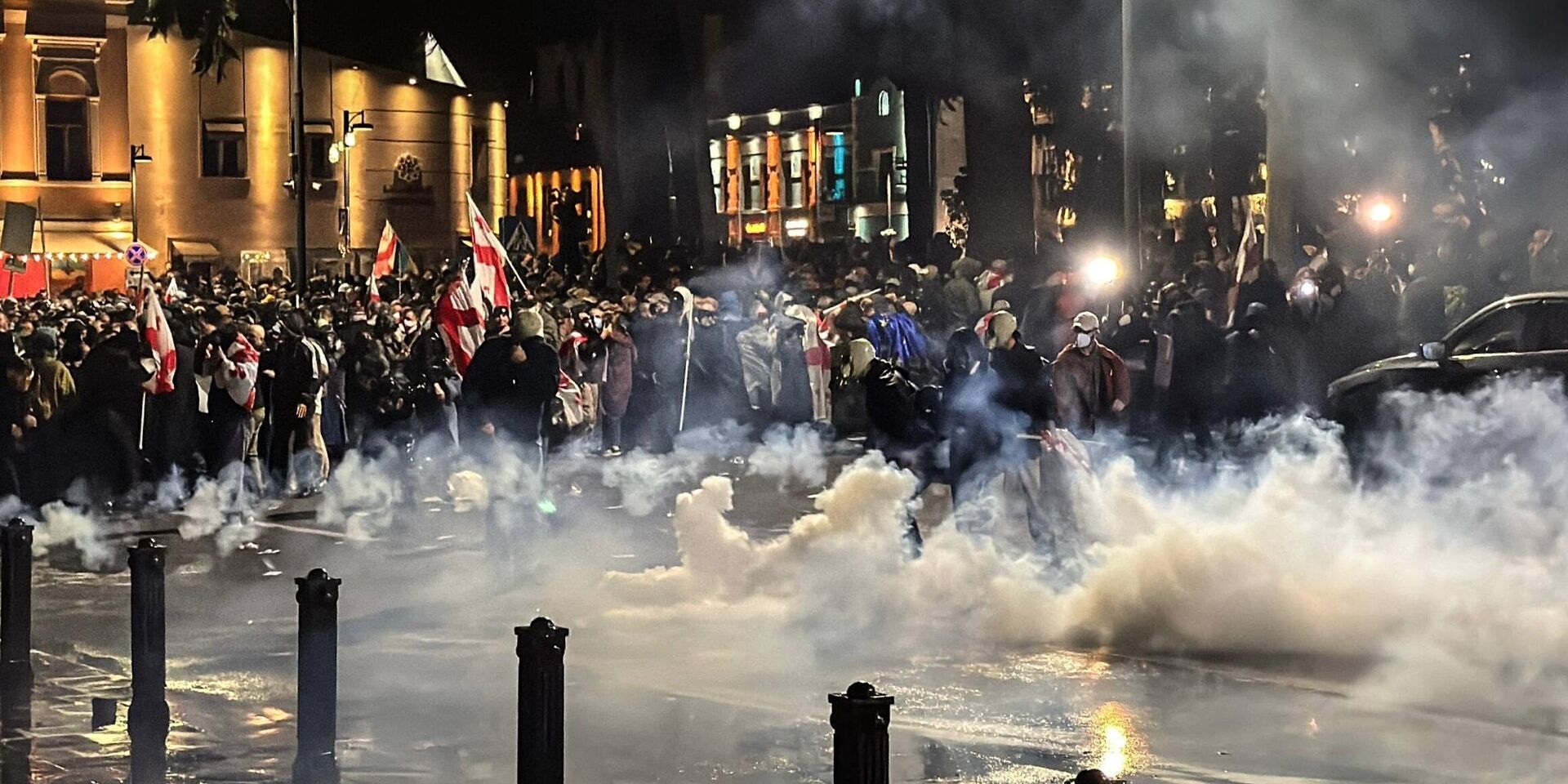 Митинг оппозиции в Тбилиси - ИноСМИ, 1920, 04.10.2025