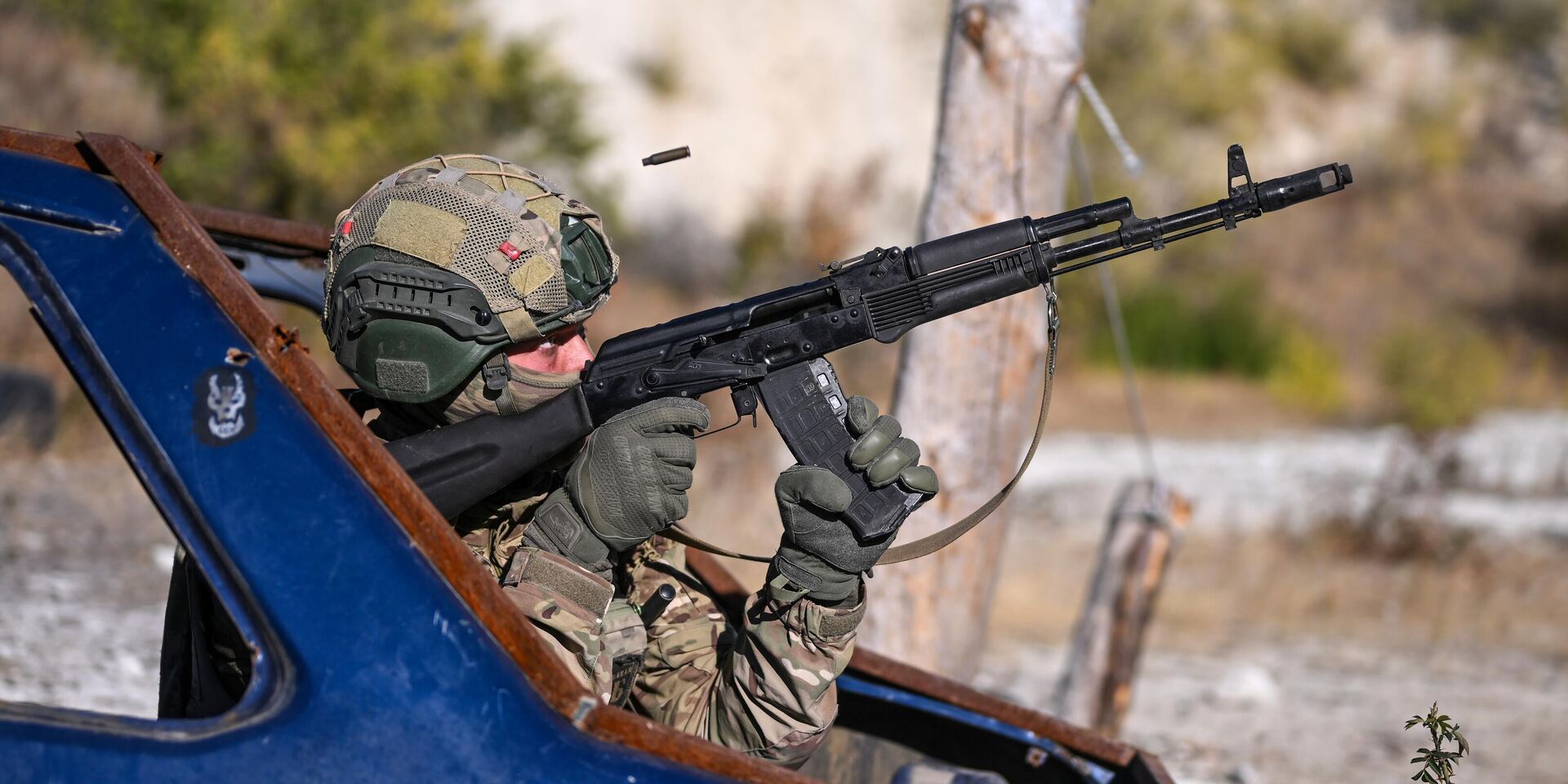 Боевое слаживание штурмовых подразделений группировки войск Центр в зоне СВО - ИноСМИ, 1920, 15.10.2025