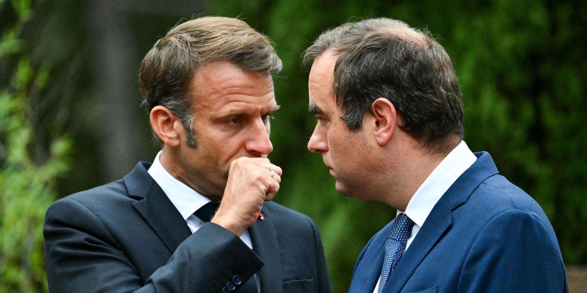 Президент Франции Эммануэль Макрон и премьер-министр Франции Себастьен Лекорню - ИноСМИ, 1920, 06.10.2025