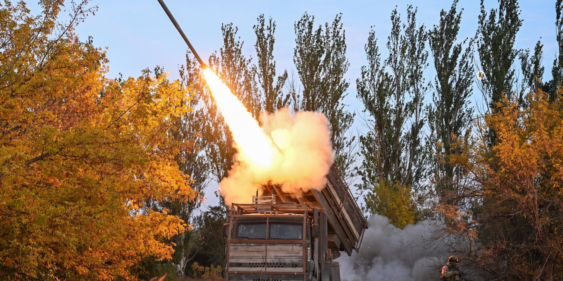 Боевая работа системы дистанционного минирования Земледелие группировки войск Центр - ИноСМИ, 1920, 10.11.2025