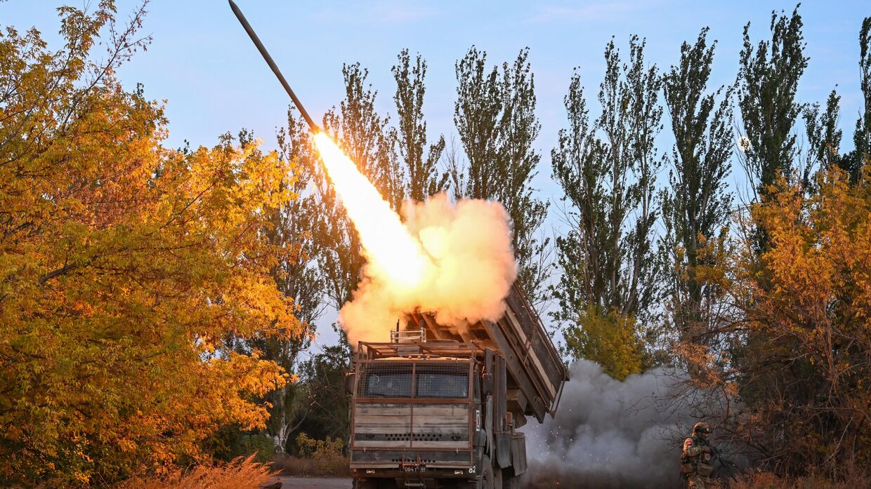 Боевая работа системы дистанционного минирования Земледелие группировки войск Центр