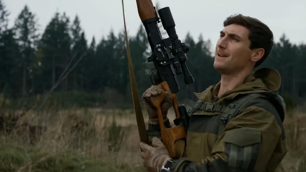 Хорошо иметь бойцов с СВД. Американец очарован советской винтовкой