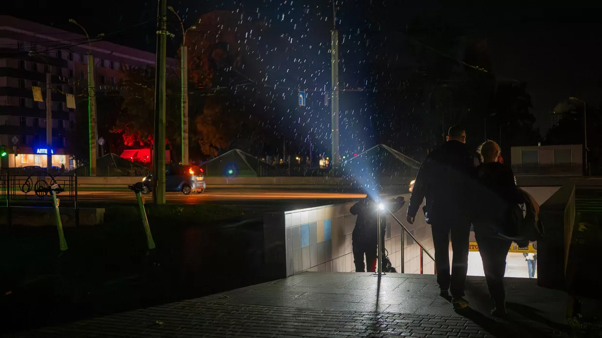 Блэкаут в Чернигове, Украина