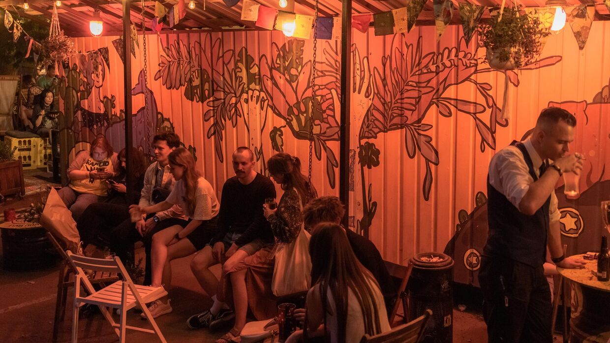 Повседневная жизнь в Киеве во время конфликта