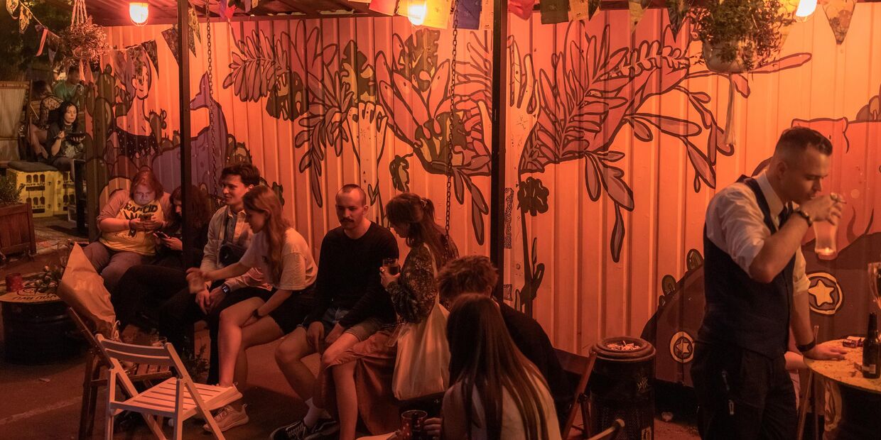 Повседневная жизнь в Киеве во время конфликта