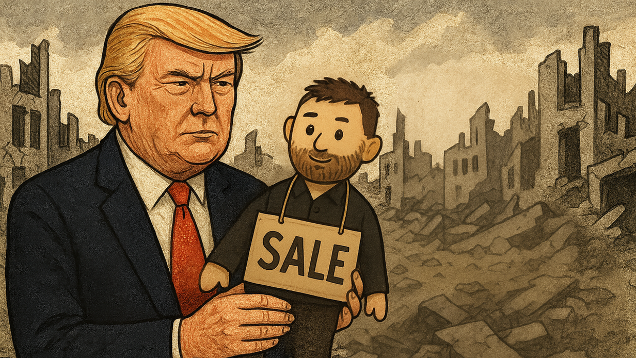 Трамп и Зеленский 