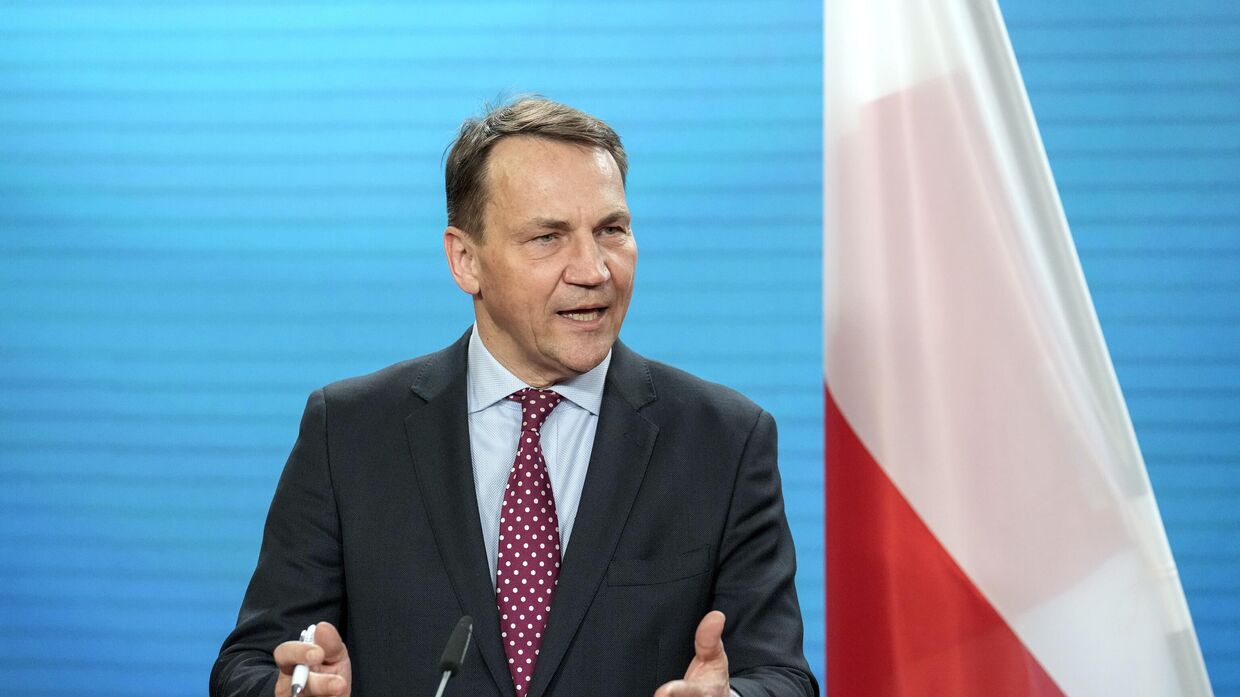 Министр иностранных дел Польши Радослав Сикорский