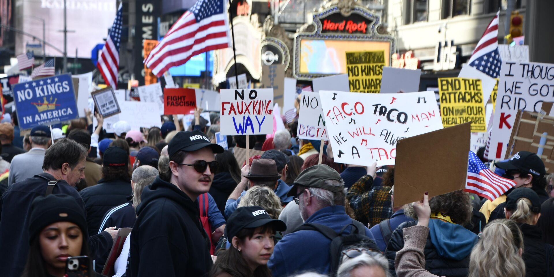 Антиправительственная акция Нет королям в Америке  - ИноСМИ, 1920, 23.10.2025