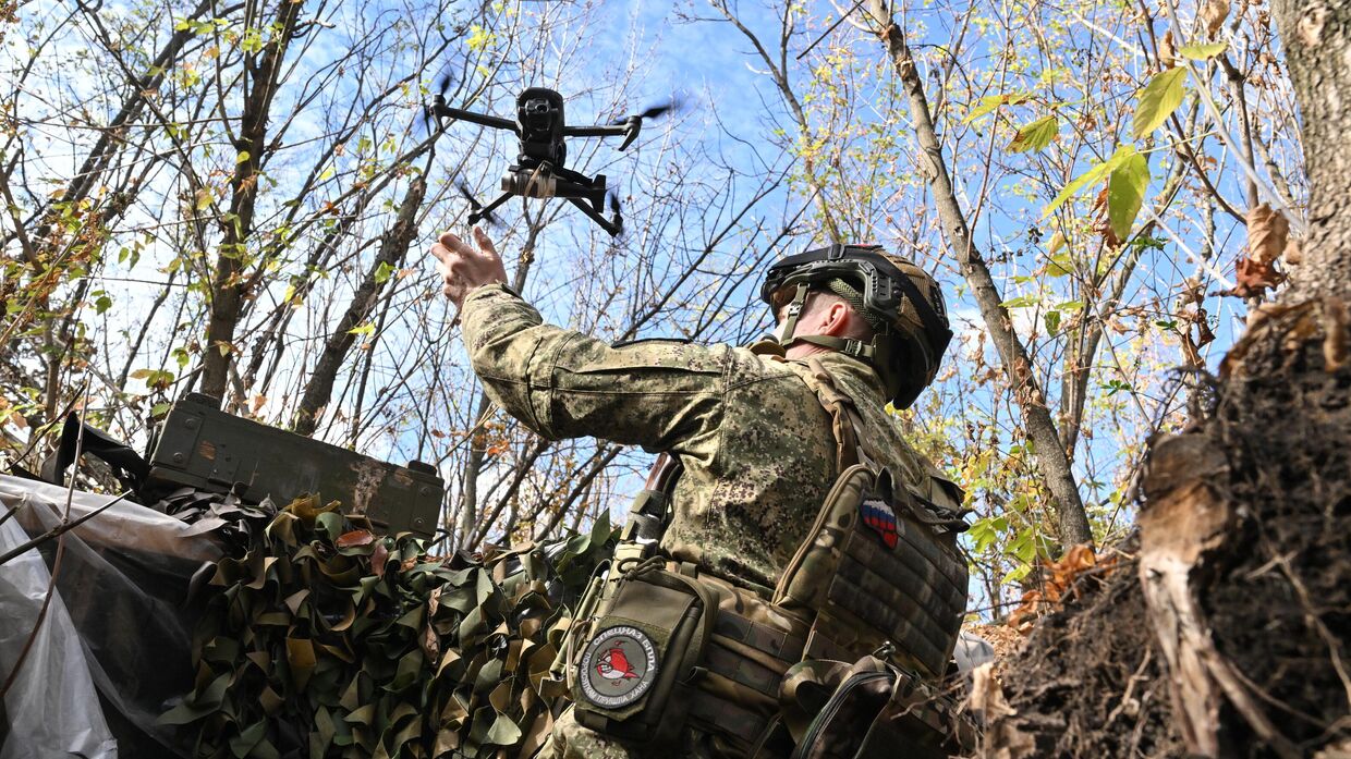 Боевая работа расчетов БПЛА группировки Центр