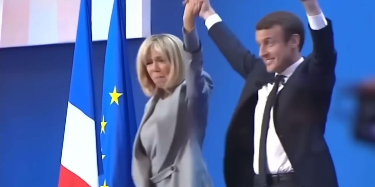 Эммануэль и Брижит Макрон