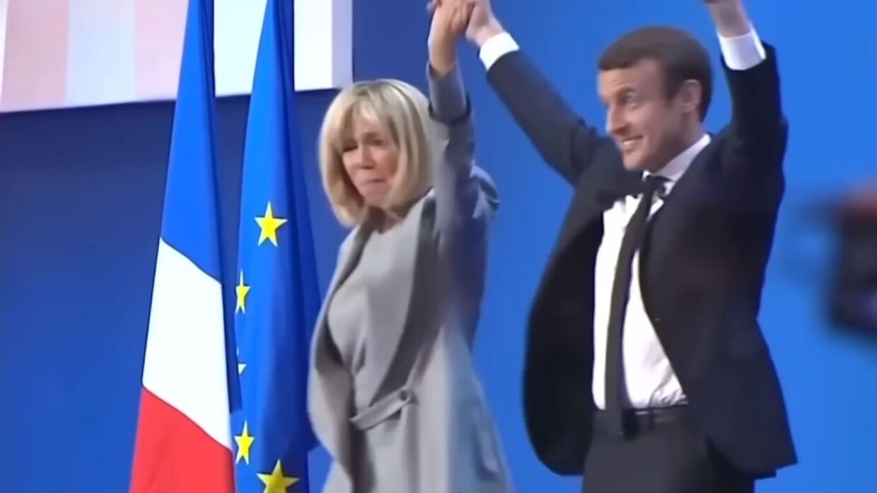 Эммануэль и Брижит Макрон