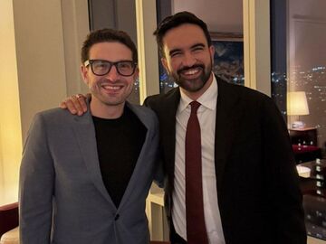 Алекс Сорос и Зоран Мамдани Алекс Сорос и Зоран Мамдани