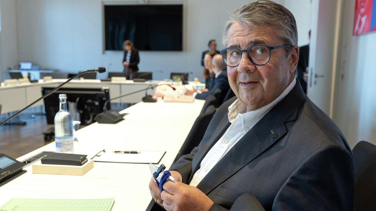 Зигмар Габриэль, бывший глава МИД Германии  при экс-канцлере Ангеле Меркель